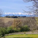 Château La Bordette 15mn Toulouse Vue Pyrénées, Piscine *