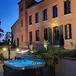 ヴィラ Chateau La Bordette 15mn Toulouse Vue Pyrenees, Piscine