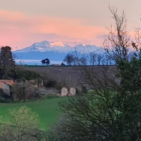 Château La Bordette 15mn Toulouse Vue Pyrénées, Piscine Villa *