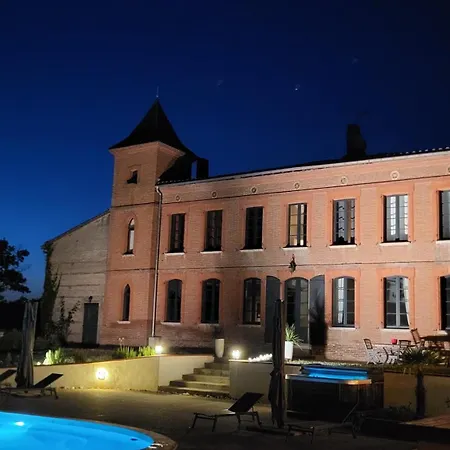 Chateau La Bordette 15mn Toulouse Vue Pyrenees, Piscine *