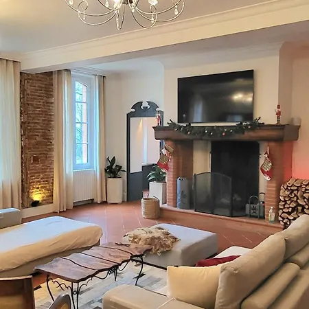 Villa Château La Bordette 15mn Toulouse Vue Pyrénées, Piscine *